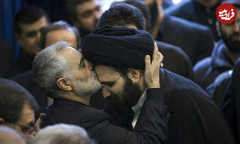 بوسه سردار سلیمانی